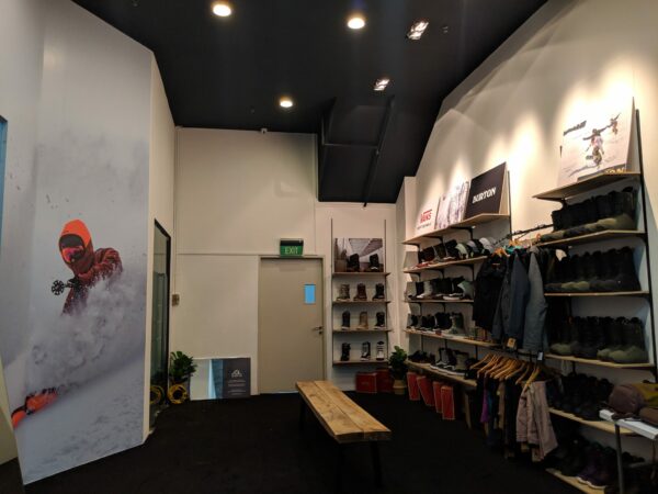 The Ride Side ski snowboard first retail store in singapore the drop