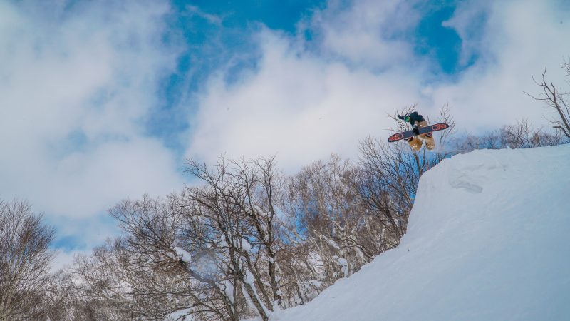 snowboarding